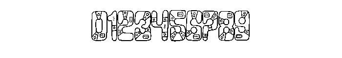 Robotz By Squeeb Creati Regular Font OTHER CHARS