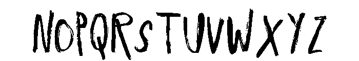 Robseng Font LOWERCASE