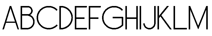 Roby Evano Font UPPERCASE