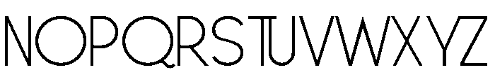 Roby Evano Font UPPERCASE