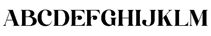 Rocalie Regular Font UPPERCASE