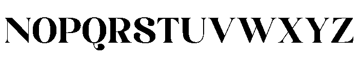 Rocalie Regular Font UPPERCASE
