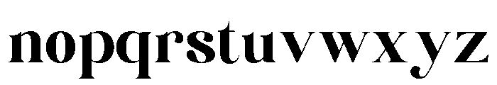 Rocalie Regular Font LOWERCASE