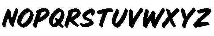 Rocatsy Font UPPERCASE