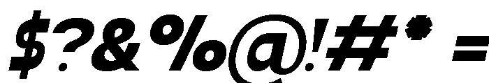 Roches Italic Font OTHER CHARS
