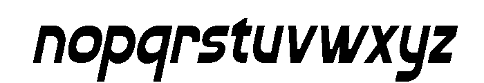 Roches Italic Font LOWERCASE