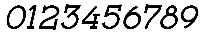 Rochilo-Italic Font OTHER CHARS