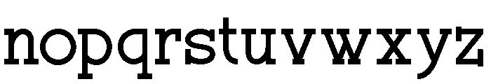 Rochilo Font LOWERCASE