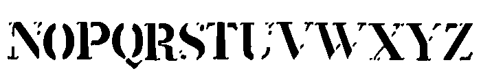 Rock_Climber Font UPPERCASE