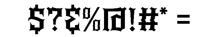 Rock Lover Font OTHER CHARS