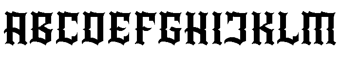 Rock Lover Font UPPERCASE