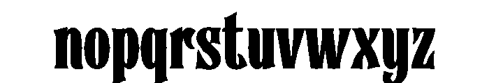 Rock Rebellion Font LOWERCASE