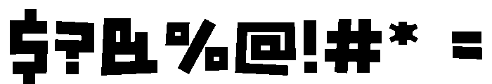Rock Squad Font OTHER CHARS