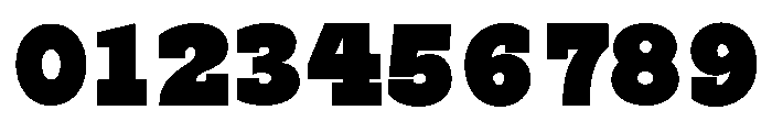 RockRest Black Semi Condensed Font OTHER CHARS
