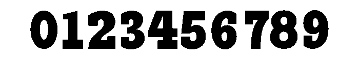 RockRest Bold Condensed Font OTHER CHARS