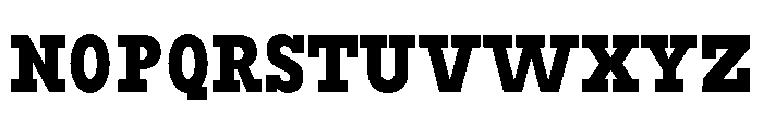 RockRest Bold Condensed Font UPPERCASE