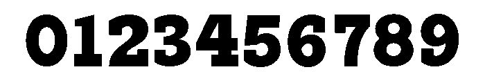 RockRest Bold Semi Condensed Font OTHER CHARS