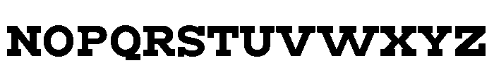 RockRest Bold Font UPPERCASE