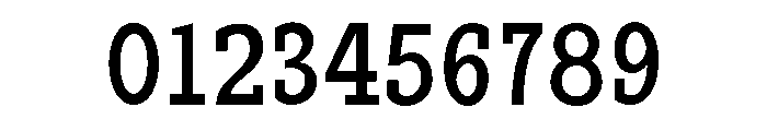 RockRest Condensed Font OTHER CHARS