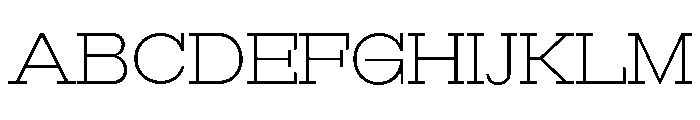 RockRest ExtLt SemExp Font UPPERCASE