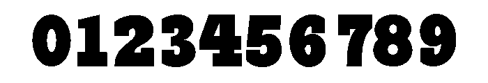 RockRest Extra Bold Condensed Font OTHER CHARS