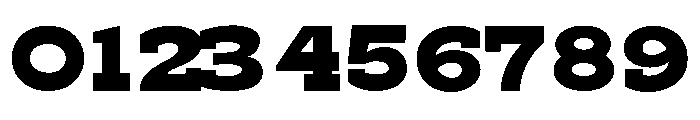 RockRest Extra Bold Expanded Font OTHER CHARS