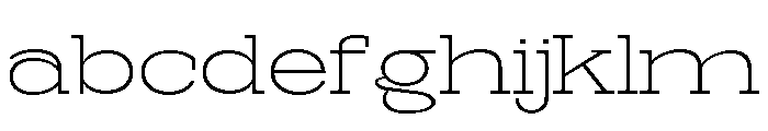 RockRest Extra Light Expanded FONT