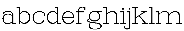 RockRest Extra Light FONT