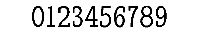 RockRest Light Condensed Font OTHER CHARS