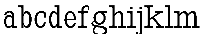 RockRest Light Condensed FONT