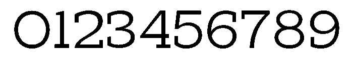 RockRest Light Semi Expanded Font OTHER CHARS