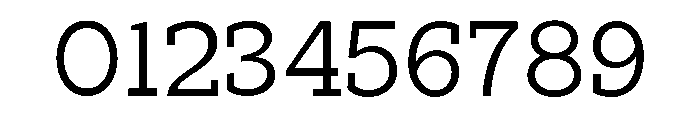 RockRest Light Font OTHER CHARS
