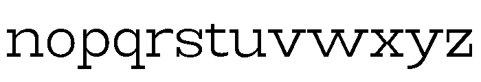RockRest Light Font LOWERCASE