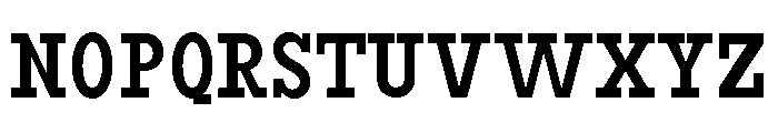 RockRest Medium Condensed Font UPPERCASE