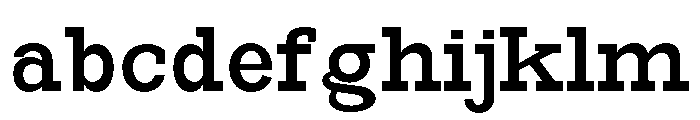 RockRest Medium Semi Condensed FONT