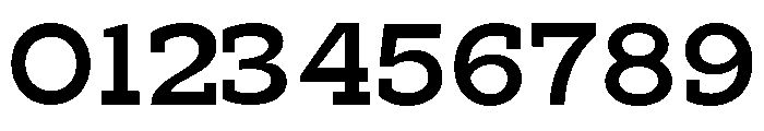 RockRest Medium Semi Expanded Font OTHER CHARS