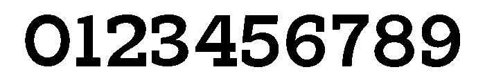 RockRest Medium Font OTHER CHARS