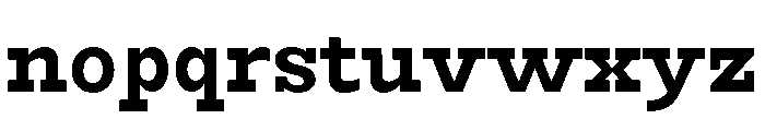RockRest SemBd SemiCond Font LOWERCASE