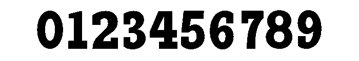 RockRest Semi Bold Condensed Font OTHER CHARS