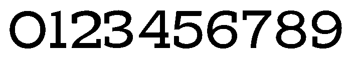 RockRest Semi Expanded Font OTHER CHARS