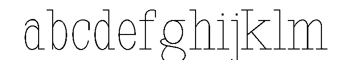 RockRest Thin Condensed FONT