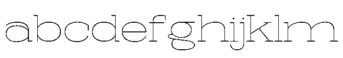 RockRest Thin Expanded FONT