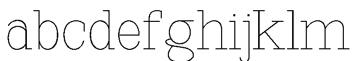 RockRest Thin Semi Condensed FONT