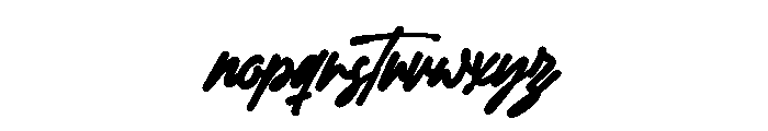 Rocka Emiten Regular Font LOWERCASE