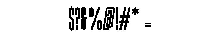 Rockan Regular Font OTHER CHARS