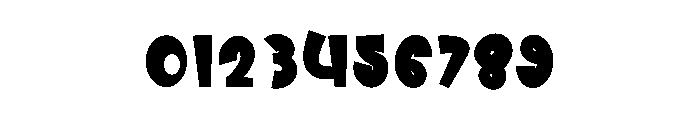 Rocked Space Font OTHER CHARS