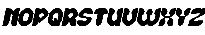 Rocket Romance Bold Italic Font UPPERCASE