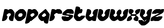 Rocket Romance Bold Italic Font LOWERCASE