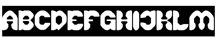 Rocket Romance-Inverse Font UPPERCASE