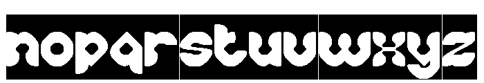 Rocket Romance-Inverse Font LOWERCASE